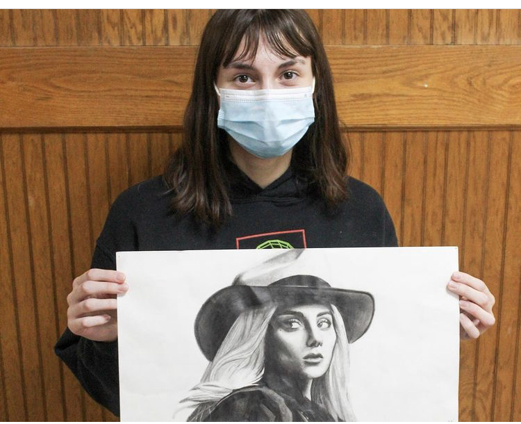 Patti+Moore+shares+her+sketch+of+Lady+Gaga