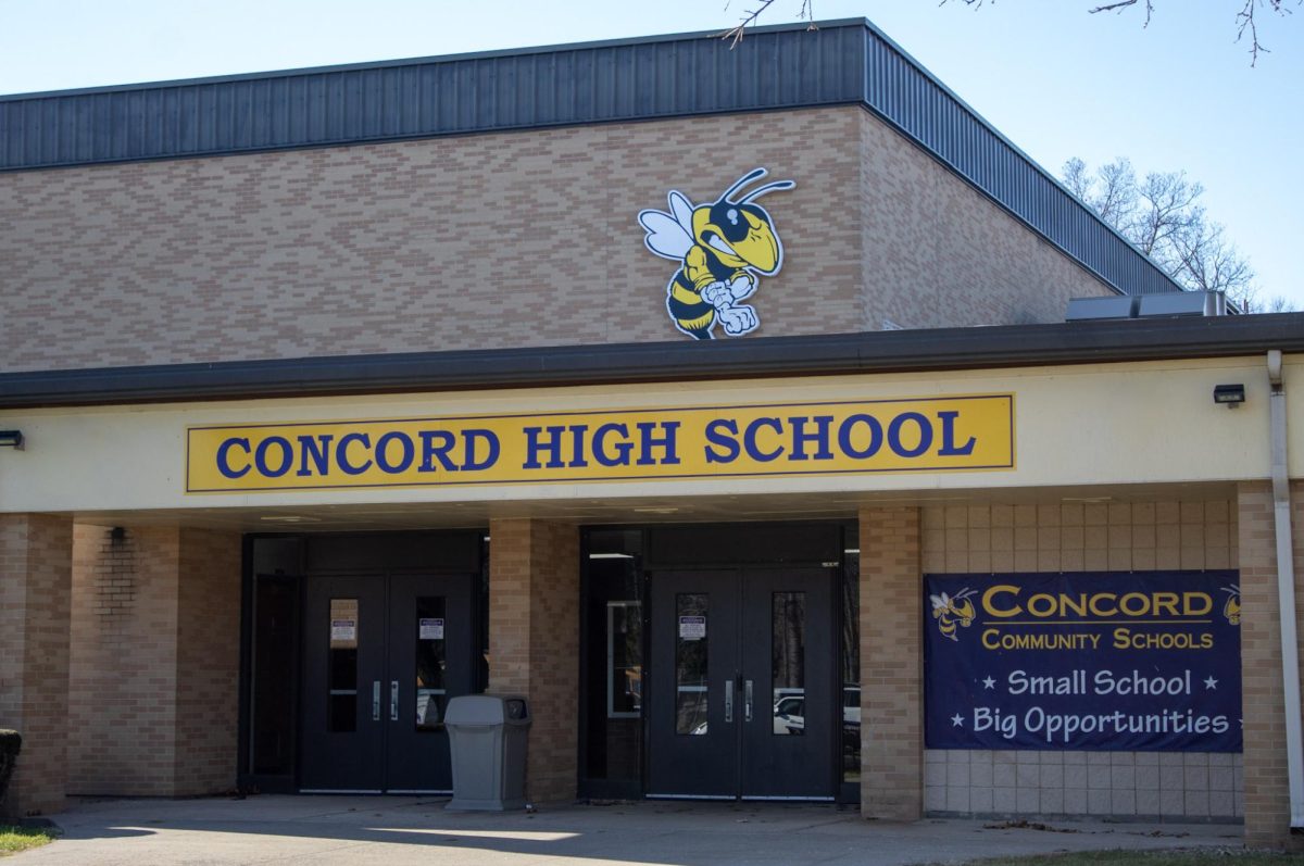 The current Concord High School building