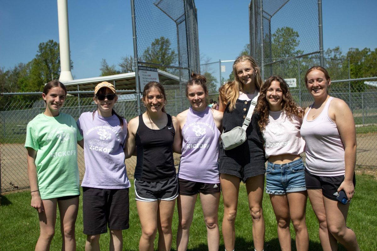 Group of students enjoying their Summer Kickoff