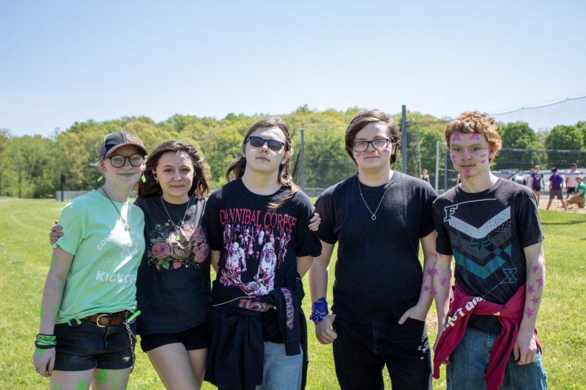 A group of students enjoying their Summer Kickoff