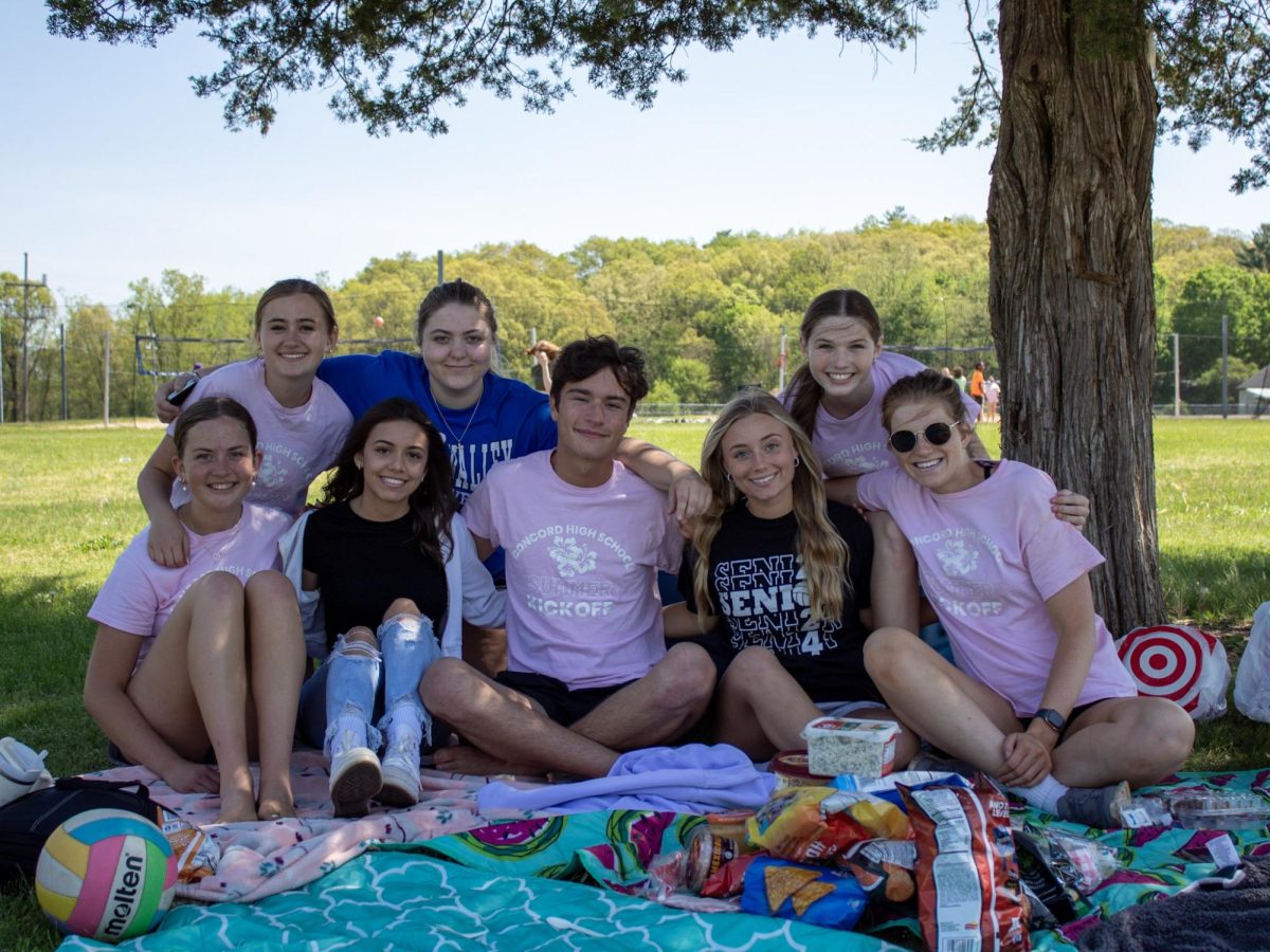 A group of students enjoying their Summer Kickoff