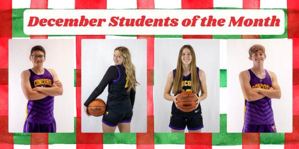 December Students of the Month