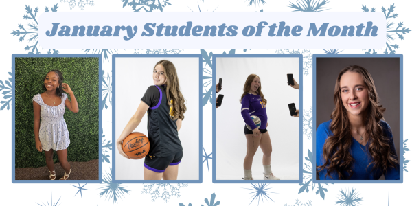 January Students of the Month