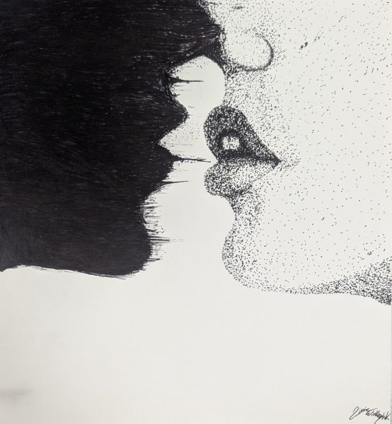 Lizzie is a freshman at CHS.  She created this pen and ink in Art I.  