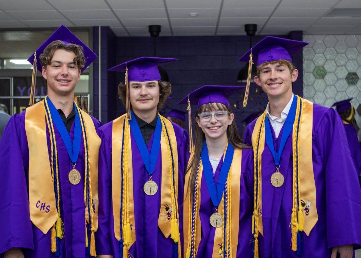 Lleyton Bauman, Andrew Uncapher, Paige Morris, and Dustin Hamilton