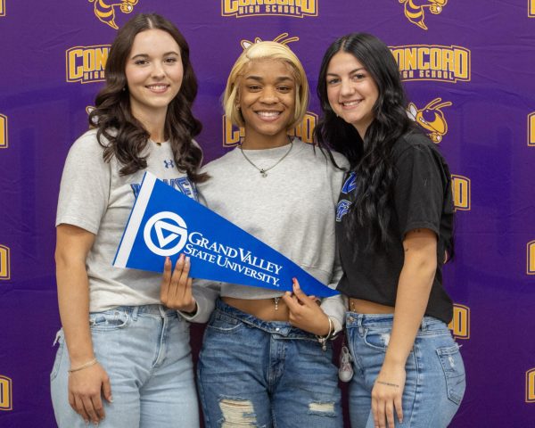 This year's seniors who will be attending Grand Valley.