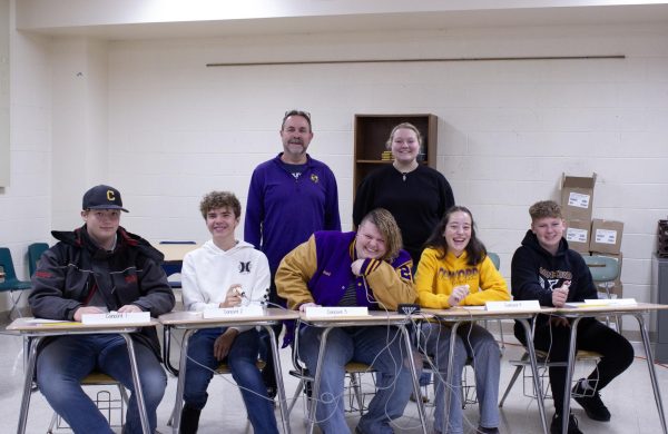 CHS Quiz Bowl team