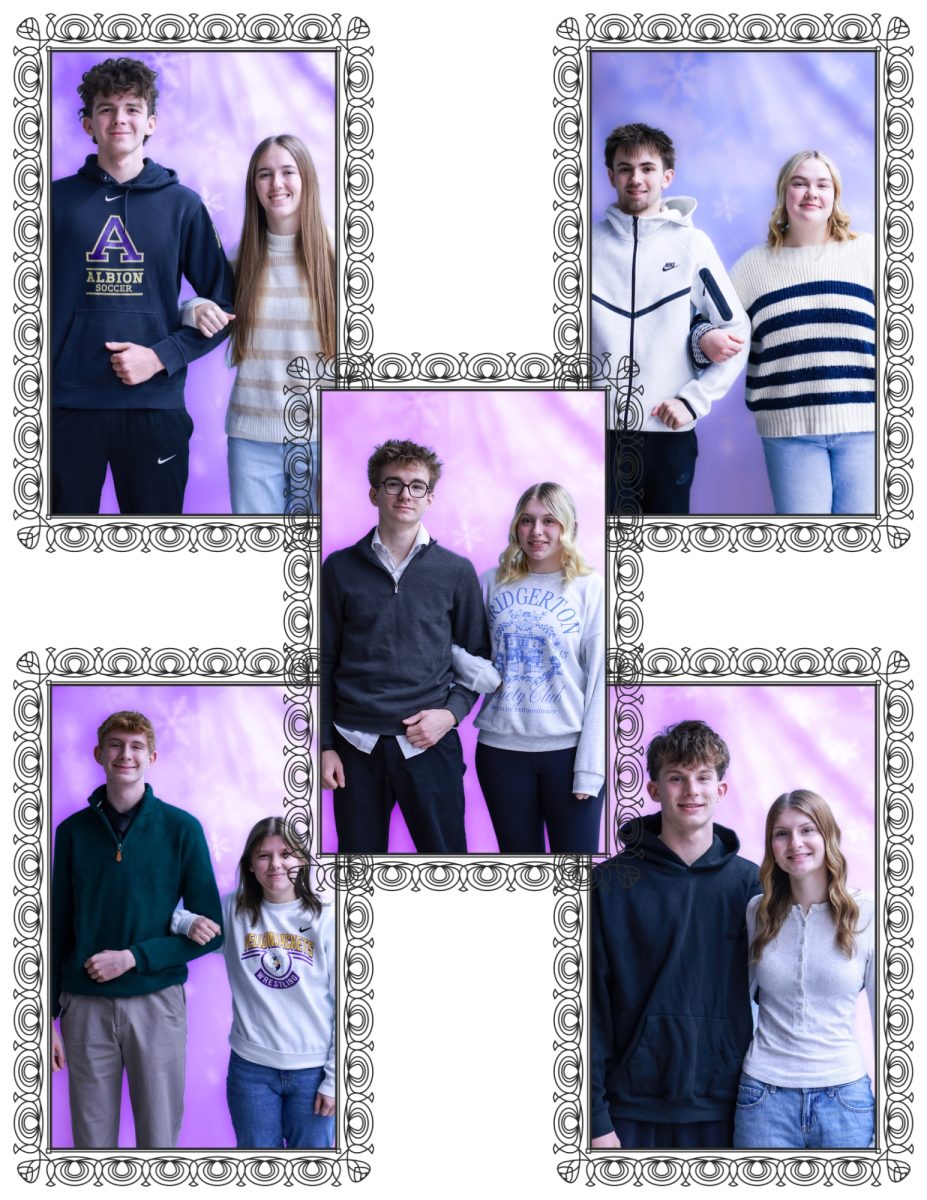 Senior King and Queen candidates for the 2026 Snowcoming celebration. 