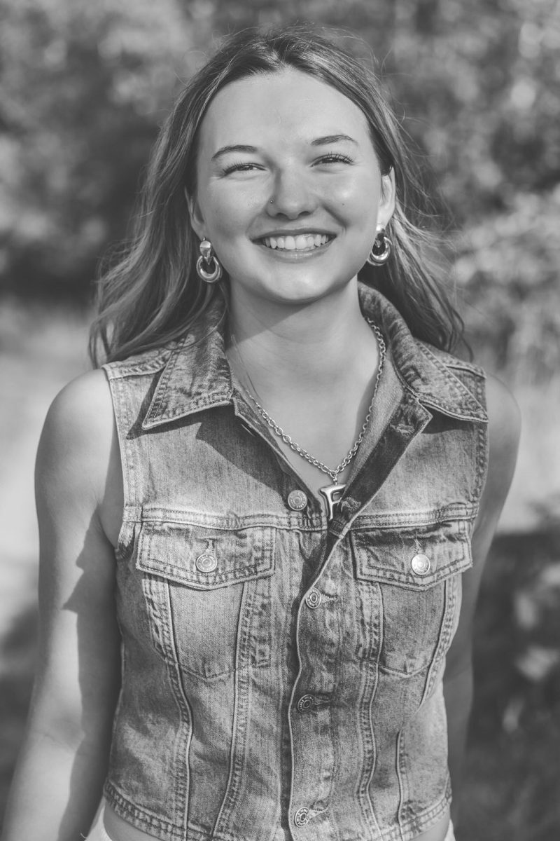 Senior Emma Burbo showing her beautiful smile