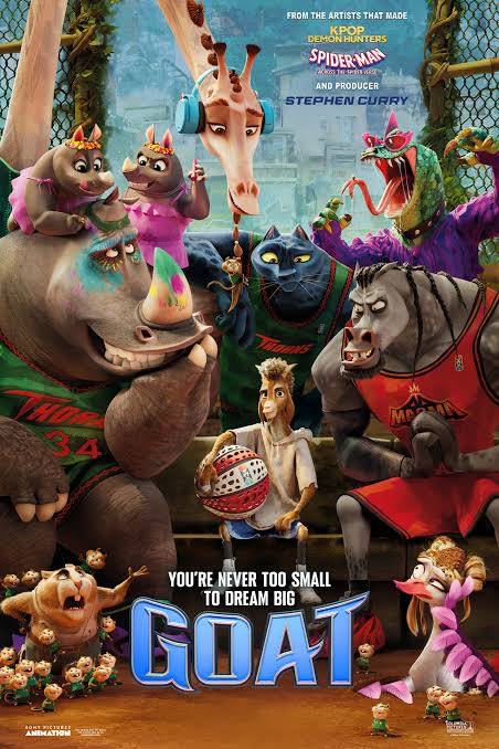 The GOAT movie banner. Picture credit to Sony pictures GOAT movie