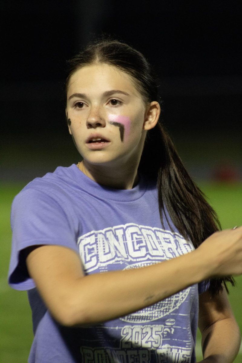 Herzberg participating in Powderpuff