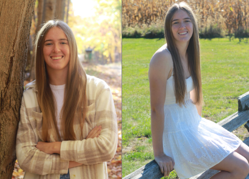 Cece Barrett poses for her senior photos.  
